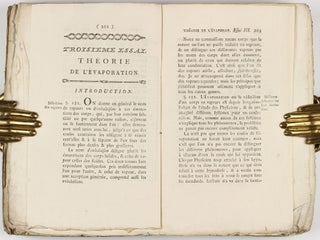 Essais sur l'Hygromètrie