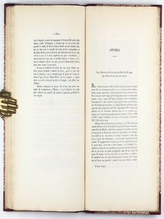 Misura della Base Trigonometrica eseguita sulla Via Appia per ordine del Governo Pontificio nel 1854-55.