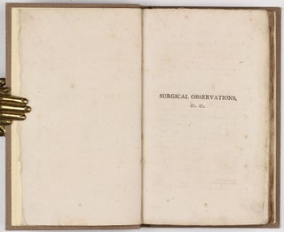 Surgical Observations on Diseases Resembling Syphilis; and on Diseases of the Urethra.