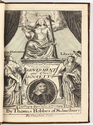 Item #003064 Philosophicall Rudiments concerning Government and Society. Thomas HOBBES