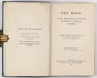 The Moon - A Full Description and Map of Its Principal Physical Features.