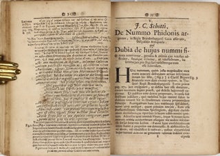 Miscellanea Berolinensia ad icrementum scientiarum ex scriptis Societati Regiae Scientiarum Exhibitis edita...