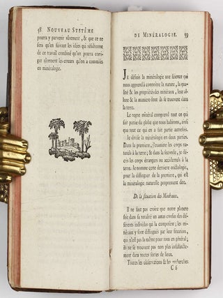 Nouveau systeme de mineralogie, ou Essai d'une nouvelle exposition du regne mineral, auquel on a joint un Supplement au Traite de la dissolution des metaux, avec des observations relatives au Dictionnaire de chymie.