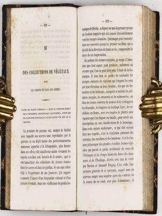 Cosmos, essai d'une description physique du monde. Traduit par H. Faye. First two (of four) volumes.