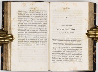 Cosmos, essai d'une description physique du monde. Traduit par H. Faye. First two (of four) volumes.