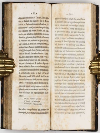 Cosmos, essai d'une description physique du monde. Traduit par H. Faye. First two (of four) volumes.