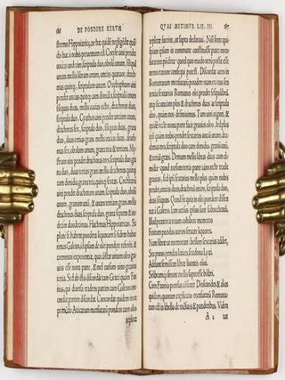 Libri quinque De mensuris & ponderibus. . . / De ponderibus propositiones XIII. / An account of a comparison made by some gentlemen of the Royal Society, of the standard of a yard, and the several weights lately made for their use. . .