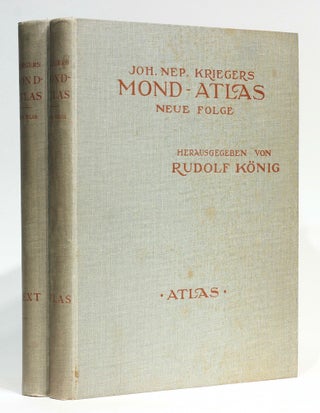 Joh. Nep. Krieger's Mond-Atlas, nach seinen an der Pia-Sternwarte in Triest angestellten Beobachtungen unter Zugrundelegung der hinterlassenen Zeichnungen und Skizzen.