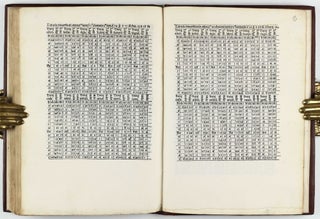 Tabulae astronomicae - Johannes DANCK (fl. first half 14th century). Canones in tabulas Alphonsi.