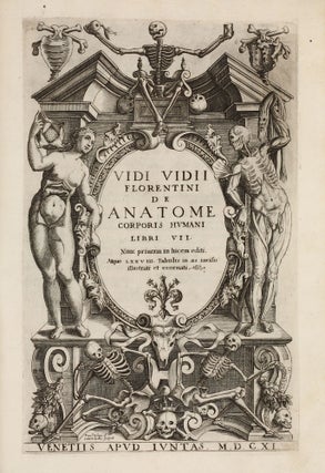 Item #003144 Vidi Vidii Florentini Artis medicinalis Tomus Tertius. In quo continentur De Ratione...