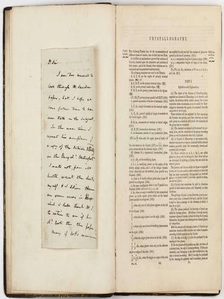 A Familiar Introduction to Crystallography Including an Explanation of the Principle and Use of the Goniometer. With an appendix, containing the mathematical relations of crystals rules for drawing their figures and an alphabetical arrangement of minerals, their synonymes, and primary forms.