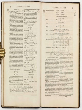 A Familiar Introduction to Crystallography Including an Explanation of the Principle and Use of the Goniometer. With an appendix, containing the mathematical relations of crystals rules for drawing their figures and an alphabetical arrangement of minerals, their synonymes, and primary forms.
