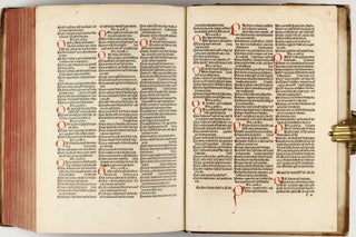 BIBLIA LATINA. Incipit epistola sancti Hieronymi ad Paulinum presbyterum de omnibus divinae historiae libris. Capitulum.