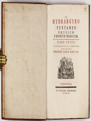 De hydrargyro tentamen physico-chemico-medicum. Pars prior (all published).