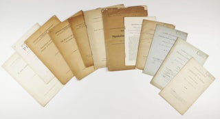Item #003166 A group of 13 offprints by P. Zeeman (Nobel Prize 1902) and co-authors, 1894 to...