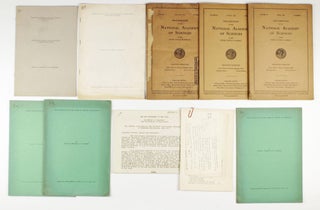 A collection of 10 offprints, journal issues, manuscripts and notes by Ernest O. Lawrence (Nobel Prize 1939) and co-workers, published between 1925 and 1941