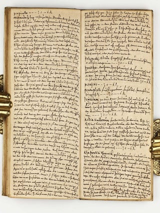Catalogus oder Register, aller Apoteckischen Simplicien und Compositen, so in den beyden Messen, zu Franckfurt am Mayn, durch die Materialisten, Kauffleut, Wuertzeltraeger und Krautler, auch durch die Apotecker daselbst verkaufft werden. Allen Apoteckern, Materialisten, Kauffleuten, Wuertzkraemern.