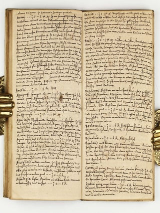 Catalogus oder Register, aller Apoteckischen Simplicien und Compositen, so in den beyden Messen, zu Franckfurt am Mayn, durch die Materialisten, Kauffleut, Wuertzeltraeger und Krautler, auch durch die Apotecker daselbst verkaufft werden. Allen Apoteckern, Materialisten, Kauffleuten, Wuertzkraemern.