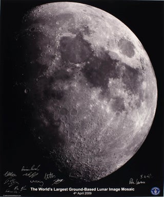 Item #003191 LUNAR IMAGE: The World's largest ground-based lunar image mosaic, 4th April 2009....