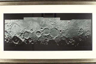 Lunar landscape near the terminator
