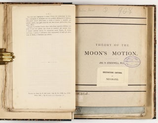 SAMMELBAND: 17 special prints and monographs on lunar science