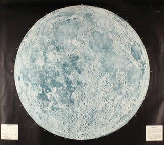 USAF lunar reference mosaic, LEM-1. Lunar earthside hemisphere in orthographic projection.