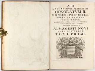 Almagestum novum astronomiam veterem novamque complectens observationibus aliorum et propriis.