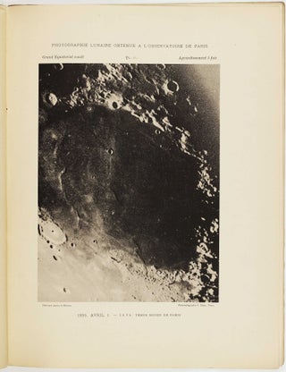 Recherches sur l'origine probable des formations lunaires.