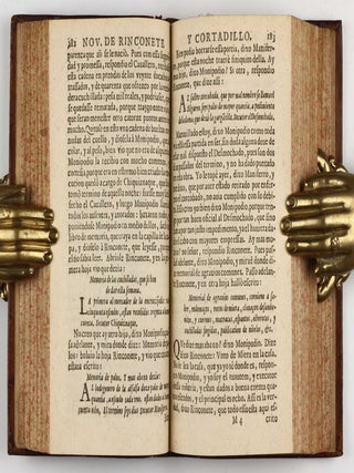 Novelas exemplares de Miguel de Cervantes Saavedra : dirigido a Don Pedro Fernandez de Castro / conde de Lemos, de Andrade, y de Villalua, &c.