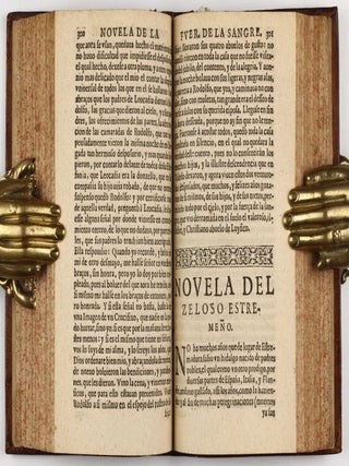 Novelas exemplares de Miguel de Cervantes Saavedra : dirigido a Don Pedro Fernandez de Castro / conde de Lemos, de Andrade, y de Villalua, &c.