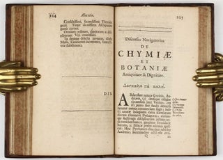 Dissertatio de arthritide: Mantissa schematica: De acupunctura: et orationes tres, I. De chymiac ac botaniac antiquitate & dignitate: II. De physiognomia: III. De monstris.