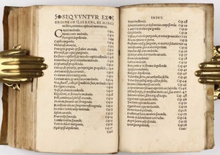 De re medica, octo libri eruditissimi . . . Q. Sereni Samonici praecepta medica . . . Q. Remnii Fannii . . . de ponderibus et mensuris. 2 parts in one volume.