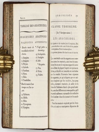 Systême des animaux sans vertèbres, ou tableau général des classes, des ordres et des genres de ces animaux.