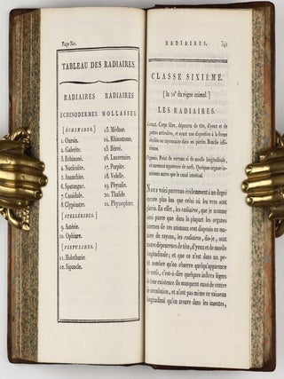 Systême des animaux sans vertèbres, ou tableau général des classes, des ordres et des genres de ces animaux.
