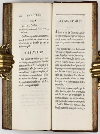 Systême des animaux sans vertèbres, ou tableau général des classes, des ordres et des genres de ces animaux.