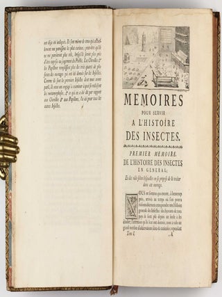 Mémoires pour servir à l'histoire des insectes.