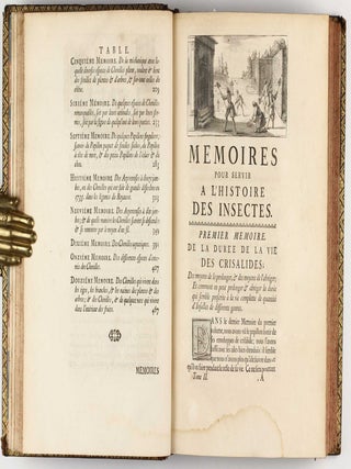 Mémoires pour servir à l'histoire des insectes.