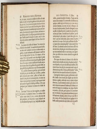 Mémoires pour servir à l'histoire des insectes.