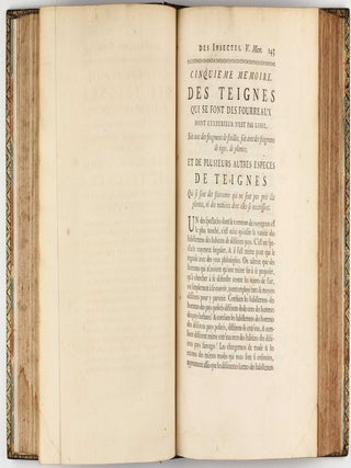 Mémoires pour servir à l'histoire des insectes.