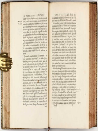 Mémoires pour servir à l'histoire des insectes.