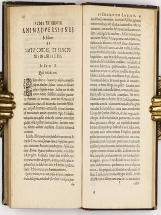 De motu cordis & sanguinis in animalibus, anatomica exercitation: cum refutationibus Aemylii Parisani et Iacobi Primirosii in Londinensi collegio doctoris medici.
