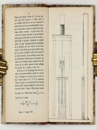 Un nuovo barometro moltiplicatore-idrargiro-statico / Due nuovi barometri / L'unita? delle forze fisiche: saggio di filosofia naturale del p. Angelo Secchi / Le comete : memoria del prof. Tito Armellini letta il di 28 luglio 1861 / Due nuovi barometri areometrici. Estratto dal Bulletttino nautico e geogradico di Roma / Acquidotto di sezze e di bassiano. Estratta dal fascicolo 396 della Civiltà Cattolica.
