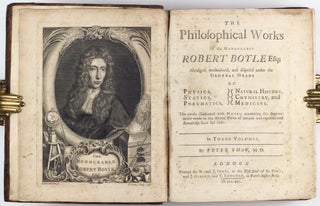 Item #003302 The philosophical works of the Honourable Robert Boyle Esq : in three volumes /...