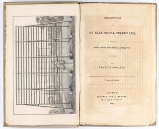 Item #003323 Descriptions of an Electrical Telegraph, and of Some Other Electrical Apparatus....