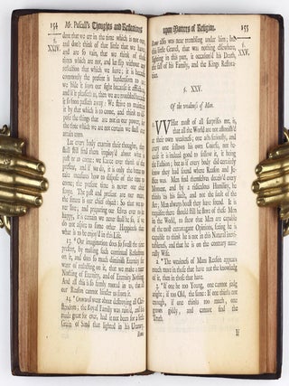 Monsieur Pascall's Thoughts, Meditations, and Prayers, Touching Matters Moral and Divine, As They Were Found in his Papers after his Death. Together with a Discourse upon Monsieur Pascall's Thoughts, Wherein is Shewn what was his Design. As also another Discourse On the Proofs of the Truth of the Books of Moses. And a Treatise, Wherein is made Appear that there are Demonstrations of a different Nature, but as certain as those of Geometry, and that such may be given of the Christian Religion. Done into English by Jos. Walker.