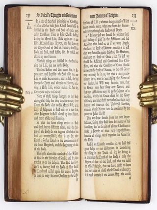 Monsieur Pascall's Thoughts, Meditations, and Prayers, Touching Matters Moral and Divine, As They Were Found in his Papers after his Death. Together with a Discourse upon Monsieur Pascall's Thoughts, Wherein is Shewn what was his Design. As also another Discourse On the Proofs of the Truth of the Books of Moses. And a Treatise, Wherein is made Appear that there are Demonstrations of a different Nature, but as certain as those of Geometry, and that such may be given of the Christian Religion. Done into English by Jos. Walker.
