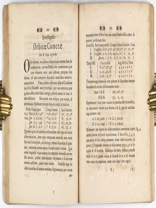 Theoria motuum planetarum et cometarum. Continens methodum facilem ... orbitas cum planetarum cum cometarum determinandi, una cum calculo, quo cometae, qui annis 1680 et 1681... motus verus investigatur.