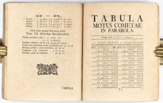 Theoria motuum planetarum et cometarum. Continens methodum facilem ... orbitas cum planetarum cum cometarum determinandi, una cum calculo, quo cometae, qui annis 1680 et 1681... motus verus investigatur.