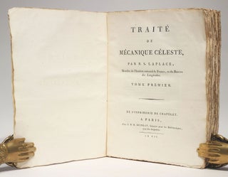 Item #003346 Traité de mécanique céleste. 5 volumes and 4 supplements of the first edition...