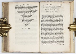 Discorsi . . . sopra la prima deca di Tito Livio, divisi in tre libri, Nuovamente ristampati.